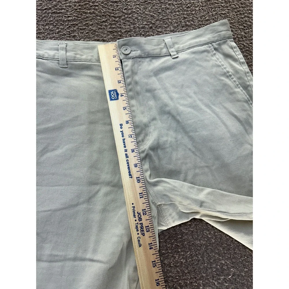 Brooklyn Cloth The Twill Short Mens 36 Khaki Tan Stretch Cotton Chino Shorts